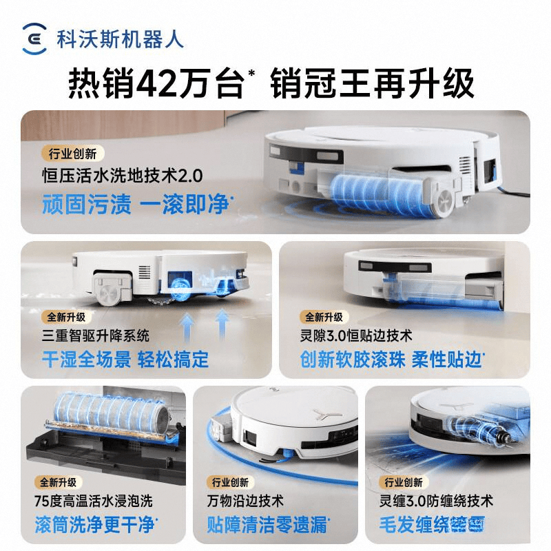 品牌前十探索智能清洁的魅力EVO真人平台扫地机器人(图5)